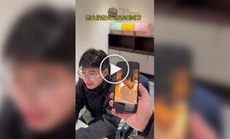 A Chinese man compared colleagues to their photos on social media