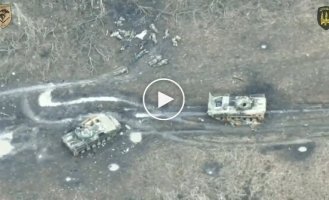 Три сожженных бронемашины и полтора десятка ликвидированных оккупантов после мясного штурма вблизи Северска