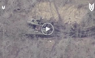 HIMARS MLRS destroys two Russian 2S9 Nona-S self-propelled guns in the Zaporozhye region