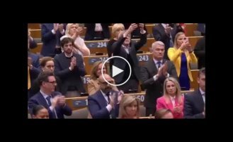 Героям Слава в Европарламенте