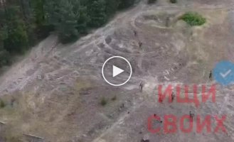 Wonderful video showing Russian troops shooting down retreating Russians