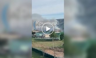 Дрони СБУ вразили склади боєприпасів берегової оборони РФ біля Перевального у Криму