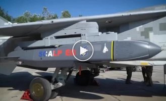 French cruise missile SCALP-EG on Ukrainian Su-24