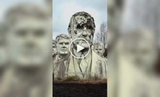 «Кладбище» гигантских скульптур американских президентов