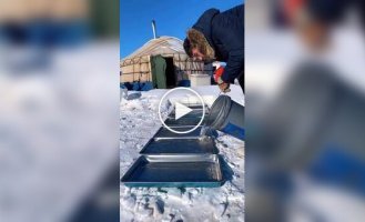 How to make a home refrigerator in the north