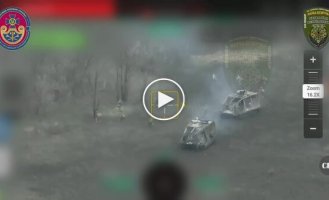 Дрони 110-й ОМБр знищили дві БМП із російською піхотою на Новопавлівському напрямку
