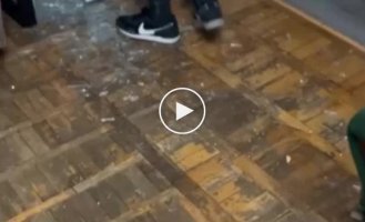 Последствия ночного удара рф в одном из домов Киева