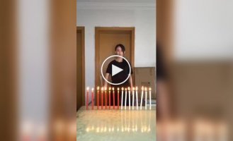 Монтаж или она реально владеет нунчаками