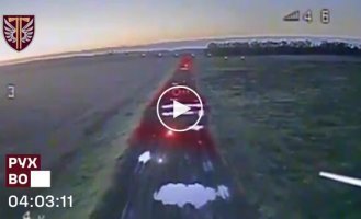 Soldiers of the airmobile brigade repelled an attempt enemy assault and destroyed cars, motorcycles and a tank