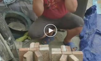 Зачем зря ходить, когда надо взять больше кирпичей