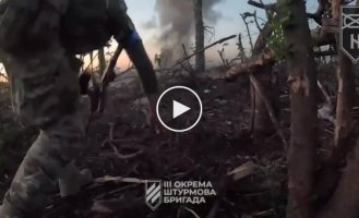 Cleansing of Russian positions in the Bakhmut area from the first person of the Ukrainian military