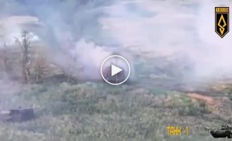 Дрони полку Ахіллес знищили танк та БМП окупантів на Харківщині
