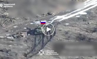 Border guards destroyed an enemy tank in the Liman direction