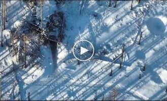 Volyn teroboronists hit the dugout of Russian aerial reconnaissance aircraft in the Serebryansky forest