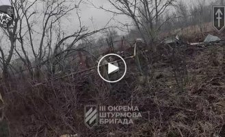 Soldiers of the Third Assault Brigade showed battles with the enemy from Avdeevka