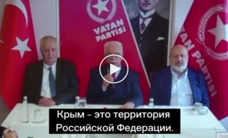 Crimea, DPR, LPR, Zaporizhia and Kherson regions are the territory of the Russian Federation, - Turkish presidential candidate