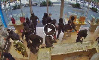Грандиозное ограбление ювелирного магазина в Калифорнии