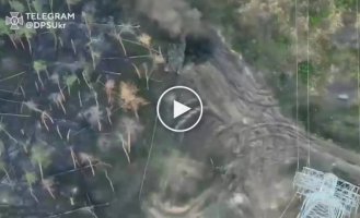 Ukrainian border guards found and destroyed another Russian T-90M tank in the Donetsk direction