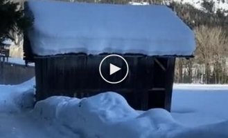 Snow load using a live example
