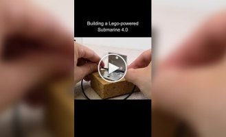 Как построить радиоуправляемую Лего субмарину