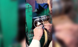 Как в Пакистане делают ремни вручную