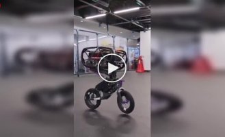 Робот на фэтбайке, который выглядит как AI — но он настоящий