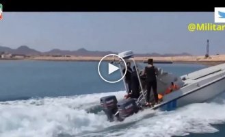 Iran has a kamikaze boat, but it has its own twist
