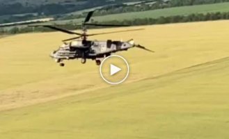 And we don't need enemies, we'll ruin the equipment ourselves. Video of a Russian Ka-52 with a broken tail boom