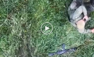 Окупанту скиданням відірвало праву ногу