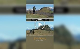 Around the filming locations of The Lord of the Rings