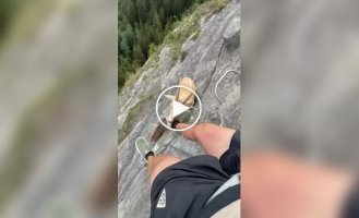 Неожиданная встреча в горах