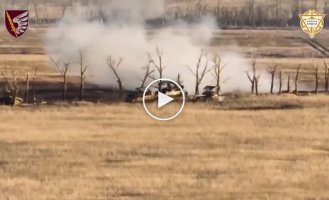 Aerobombers of the 79th Special Airborne Brigade finish off abandoned enemy equipment and surviving occupiers from drones