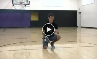 Удивительные трюки с теннисным мячом