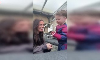 Мама розіграла сина фальшивою мовою