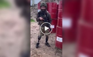 Despite the fact that he lost his leg during the war, the Ukrainian soldier decided to return to training and defending his homeland