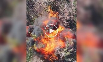 Гострі Картузі вразили російських загарбників, які переміщали паливну каністру до своїх позицій