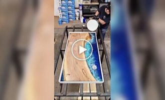 A spectacular table based on Star Wars
