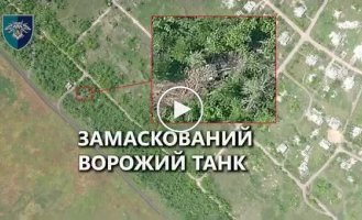 Marines destroyed with two drops tank of the Russians, taking into account the wind force and firing ammunition at a considerable distance