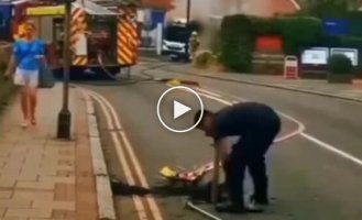 Доступ к пожарному гидранту в Великобритании
