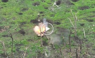 Soldiers of the 93rd Mechanized Infantry Brigade used drones to stop an attempt to storm the invaders in the Avdeevsky direction