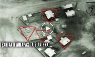 Destroy a cluster of Russian vehicles with precision artillery