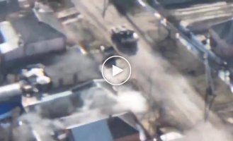 Destruction of 2 Russian tanks, place and time unknown