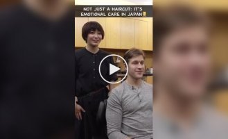 Стрижка у майстра в Японії