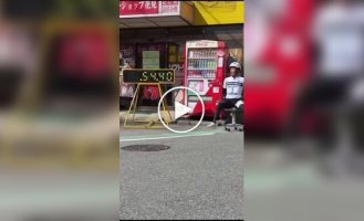 In Japan, they came up with an office chair competition.