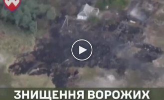 Soldiers of the 126th Obrtro destroyed 2 enemy mortar positions of the Russians