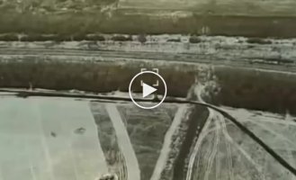 HIMARS MLRS hits a Russian Buk air defense system in the Donetsk region