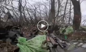 Ukrainian soldier reports after an attack by occupiers