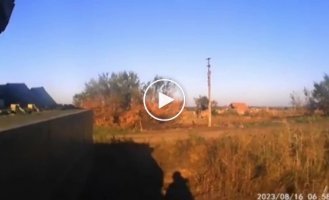 Fight in the village of Rabotino, Zaporozhye region, from the first person of the Ukrainian military