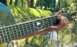 Beautiful guitar playing