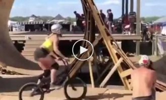 Упорство, настойчивость и крепкий BMX